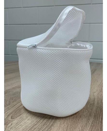 BRA WASHING BAG WHITE 16X15 CM