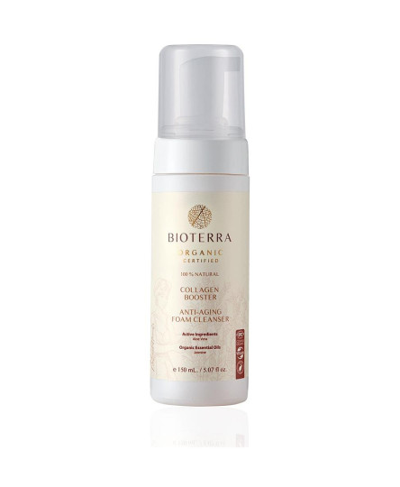 Spuma Organica Curatare Antirid 150 ML Bioterra