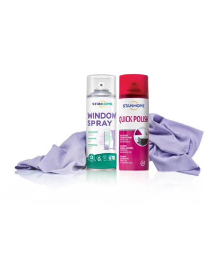 Set Window Spray + Quick Polish + 2 Extra Shine