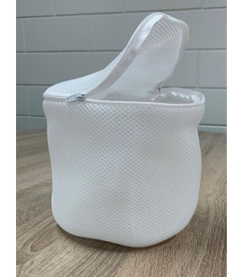 SACULET - BRA WASHING BAG WHITE 16X15 CM