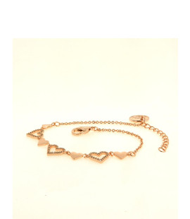 BRATARA - PINK HEART BRACELET